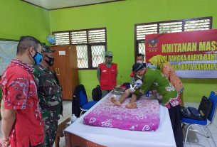 Kodim 0410/KBL menggelar kegiatan Khitanan massal