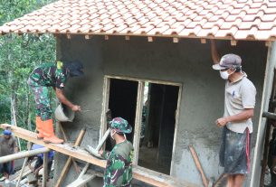 Lagi Tentara Harus Rehab Total Rumah Warga Kebutuhjurang