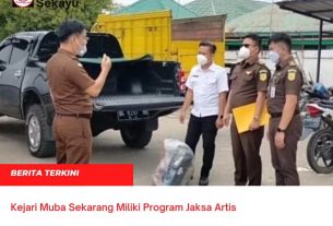 Kejari Sekayu Luncurkan Program Jaksa ARTIS