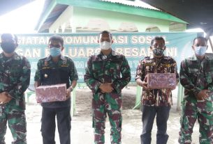 Dandim Aceh Barat Ajak KBT Menjadi Pelopor Patuhi Protokol Kesehatan