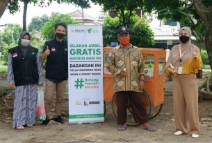 Bantu Pedagang Kecil di Masa Pandemi, Dompet Dhuafa Lampung-Beeme Luncurkan Gerakan #BorongDaganganMereka