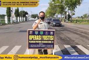 14 Warga Terjaring Operasi Yustisi Satpol PP Muba