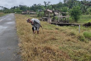 TMMD: Warga Kampung Dorba Selalu Jaga Kebersihan