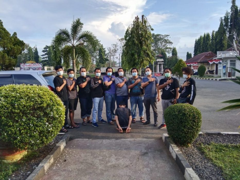 Pelaku Curat di ciduk Tim Serigala Polres Lampung Utara