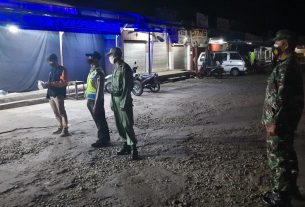 Patroli Satgas Penanganan Covid-19 Kecamatan Jatisrono Berikan Edukasi Ditengah Pandemi