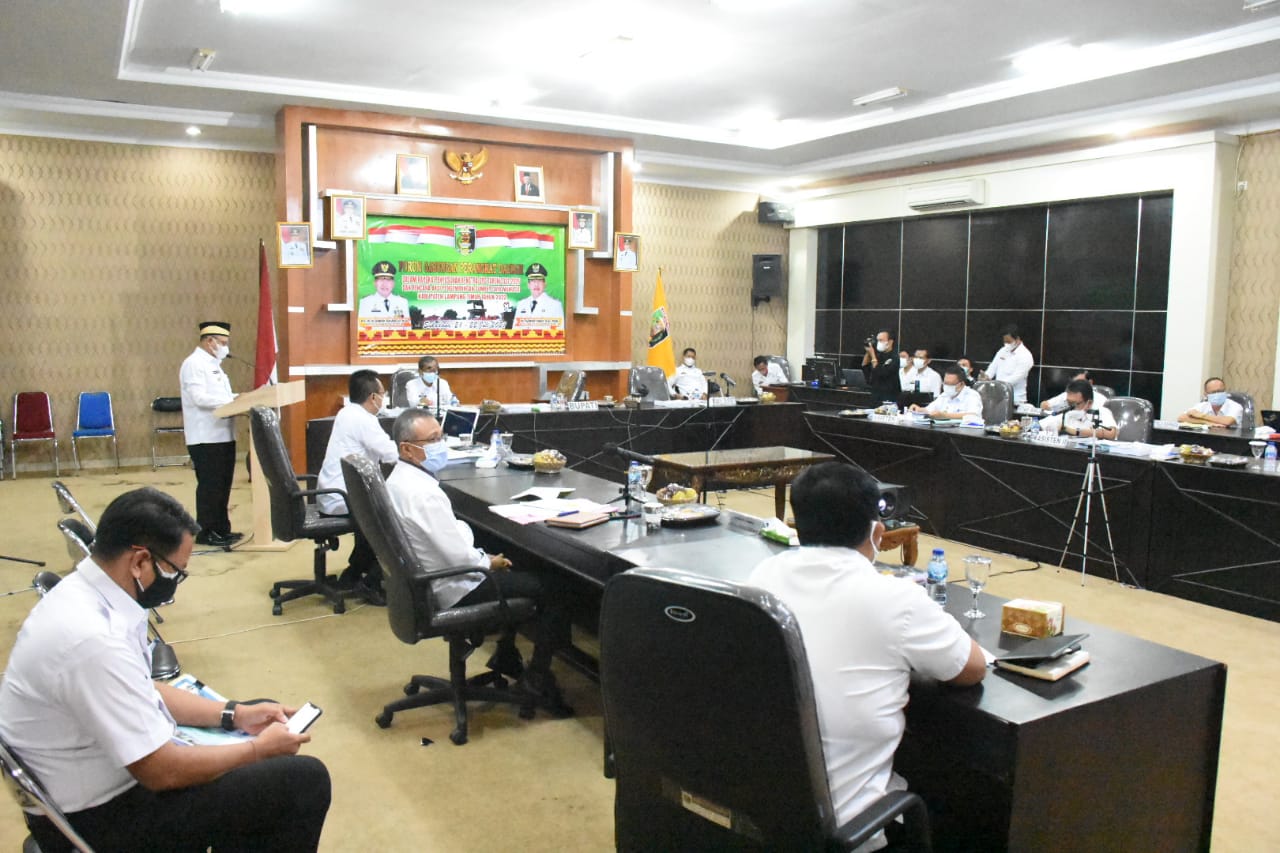 Bupati Lampung Timur Membuka Acara Forum Gabungan Perangkat Daerah