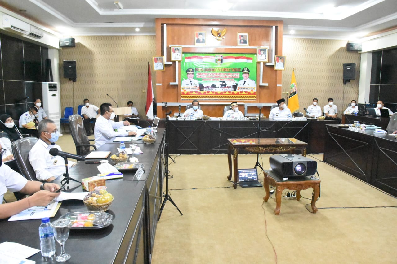 Bupati Lampung Timur Membuka Acara Forum Gabungan Perangkat Daerah