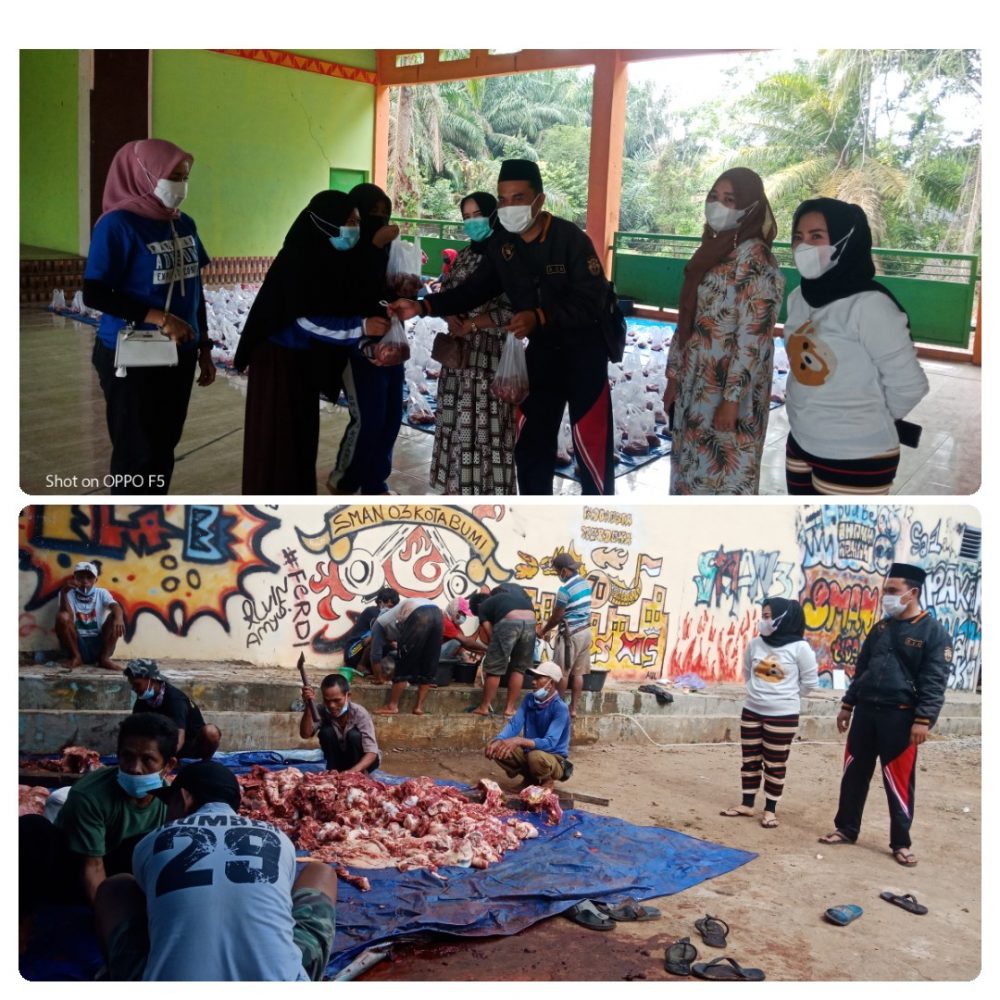 SMAN 3 Kotabumi Potong 4 Hewan Qurban
