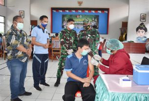 SERBUAN VAKSINASI KODIM SRAGEN SASAR PENGHUNI LAPAS