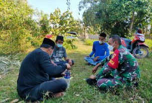 Serka Agus Raharjo melaksanakan kegiatan Komunikasi sosial bersama warga binaan