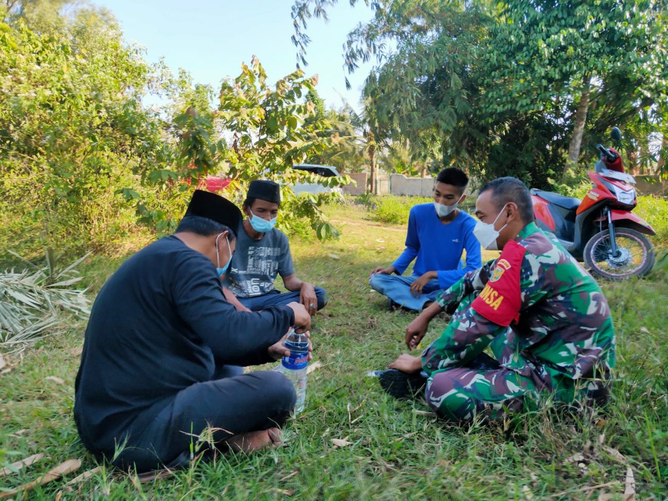 Serka Agus Raharjo melaksanakan kegiatan Komunikasi sosial bersama warga binaan