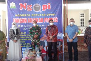 Jangan Abaikan Prokes, Wakil Ketua 1 Satgas Covid - 19 Aceh Barat "Ngopi" Bersama Radio Djati FM Dan Dalka FM