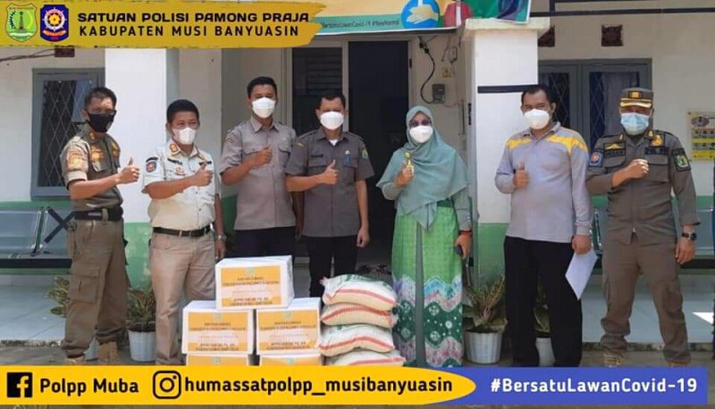 TIM Satpol PP Muba Bersama BPPRD Mendatangi Rumah Warga Yang Sedang ISOMAN