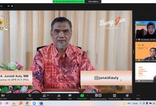 Webinar LPDP, Junaidi Auly Harap Peserta Ambil Manfaat Beasiswa Demi Peningkatan Kualitas SDM