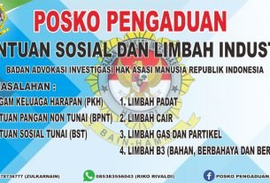 BAIN HAM RI Kabupaten Tubaba Buka Posko Pengaduan Bansos dan Limbah