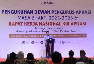 Bupati Muba Resmi Dilantik Jadi Ketua Bidang Energi dan SDM APKASI