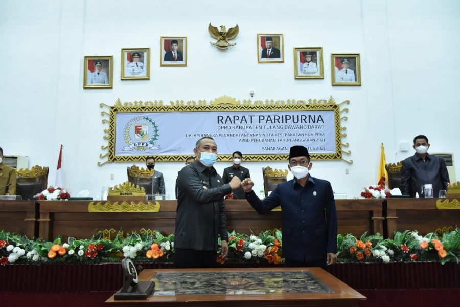 Bupati Tubaba Berharap agar APBD Tahun Anggaran 2021 Dapat Berjalan Optimal