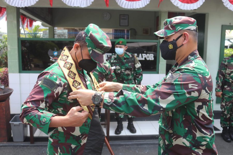 Dandim 0410/KBL Sambut Kunjungan Waasops Kasad Bidang Siapsat