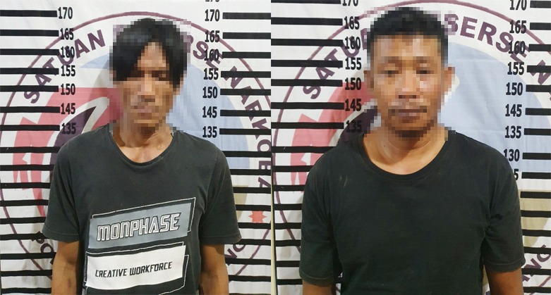 Dua Pria Ditangkap Polres Tulang Bawang
