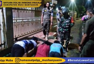 Giat Rutin Patroli Satpol PP Muba