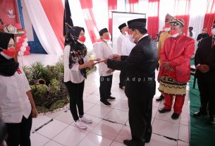 Gubernur Lampung Serahkan Remisi HUT RI ke-76