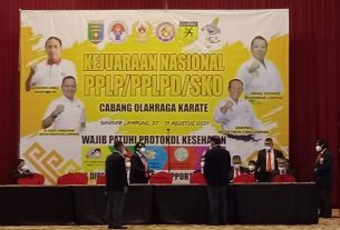 Gubernur Lampung buka Kejuaraan Nasional Karate PPLP