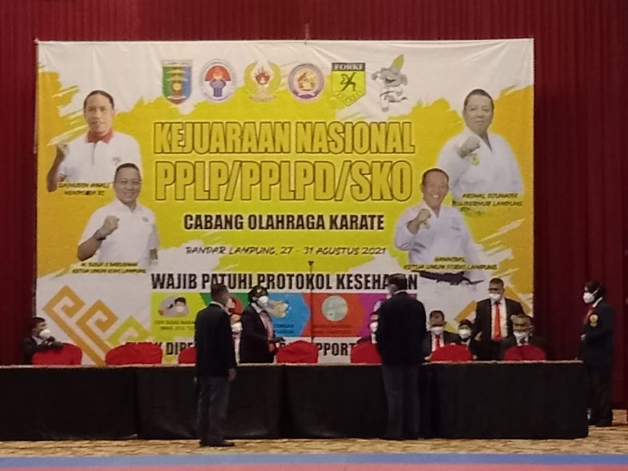 Gubernur Lampung buka Kejuaraan Nasional Karate PPLP