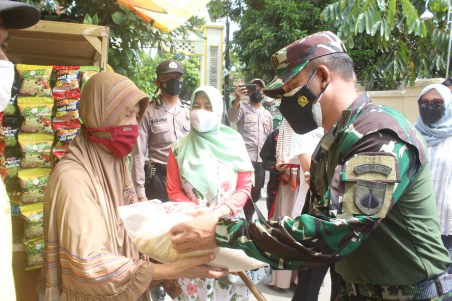 Jumat Berkah Kodim 0726/Sukoharjo bersinergi dengan PSC laksanakan Baksos