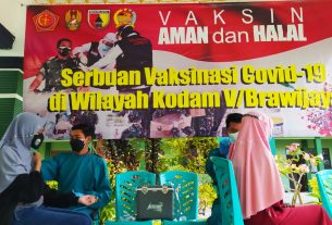 KBT Kodim Bojonegoro Terima Vaksinasi Tahap Dua