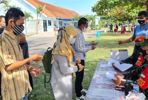 RSAU dr. Siswanto Lanud Smo Laksanakan Kembali vaksinasi tahap kedua