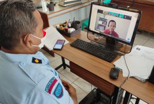 Lapas Metro Ikuti Resosialisasi Pembentukan dan Penyelenggaraan Unit Layanan Disabilitas