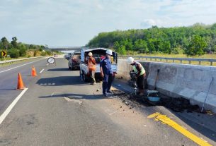 Lintasi Jalan TOL Terpeka diharap Hati-Hati