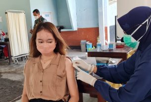 Masuki Tahap Kedua,RSAU dr. Siswanto Lanud Smo Lanjutkan Serbuan Vaksinasi