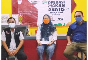 Operasi Makan Gratis Hingga Bulan Depan, JFH Lampung: Semoga "Sedop" Bisa Terus Berbagi Kebaikan