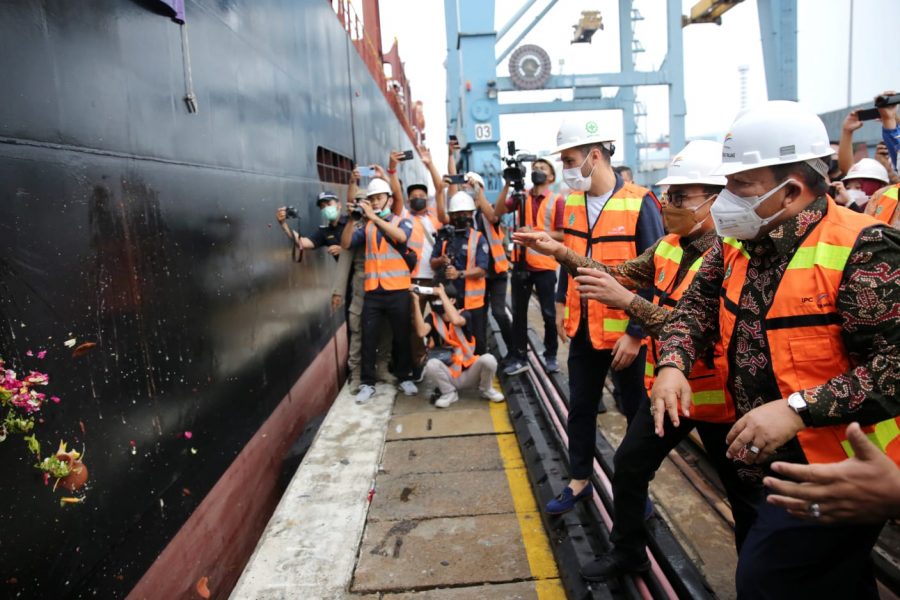 PING Service Lampung-Singapore Layanan Perdagangan Mulai Berlayar