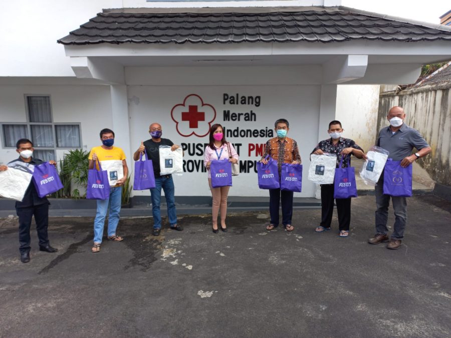 PMI Provinsi Lampung Terima Bantuan Alat Kesehatan dari Masyarakat