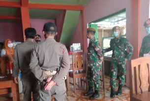 PPKM Level 3, Petugas Gabungan di Bojonegoro Terus Lakukan Patroli Penegakan Prokes