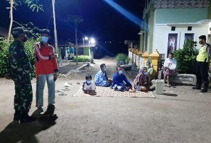 Pemberlakuan PPKM Daturat, Petugas Gabungan Gencar Gelar Gakplin Malam Hari