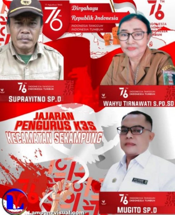 Pengurus K3S Kecamatan Sekampung