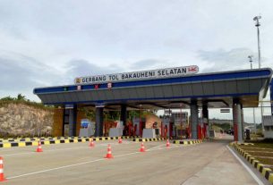 Penyekatan Ruas TOL Bakauheni-Terbanggi Besar di Cabut Hutama Karya