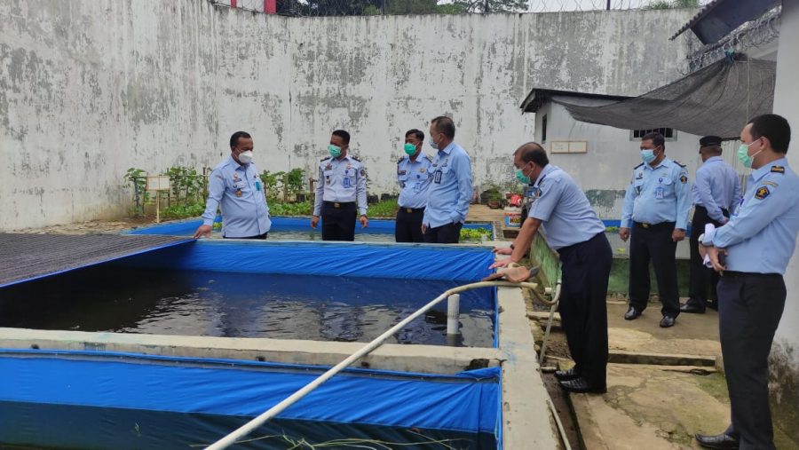 Plt Kepala Kantor Wilayah Kementerian Hukum dan HAM Lampung Lakukan Kunjungan Kerja Ke Lapas Kelas IIA Metro