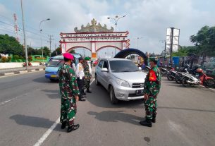 Satgas Covid-19 lakukan Penyekatan Pintu Masuk Bandar Lampung