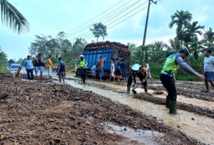 Siaga Banjir Longsor Lokasi Jalinbar Semaka