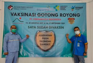 Vaksinasi Gotong Royong COVID-19, Fermentech Indonesia Gandeng RS Advent