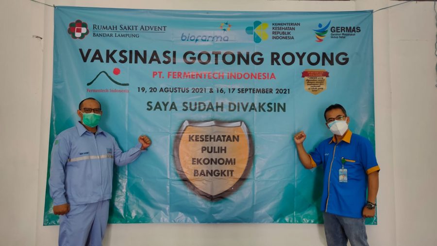Vaksinasi Gotong Royong COVID-19, Fermentech Indonesia Gandeng RS Advent