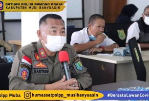 Kasat Pol PP Hadiri Rapat di Dinas Perhubungan Muba