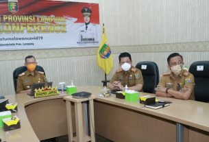 Sekdaprov Lampung menjadi narasumber dihadapan peserta KKDN SESPIMTI POLRI DIKREG KE 30