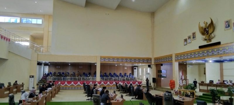 DPRD Mesuji gelar rapat Paripurna KUA-PPAS Tahun 2022 