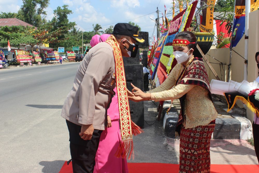 Pisah Sambut Kapolres Tulang Bawang Barat Penuh rasa haru