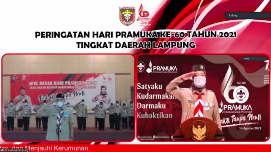 Chusnunia Chalim Ajak Seluruh Komponen Gerakan Pramuka Ambil Bagian dalam Penanggulangan Covid-19